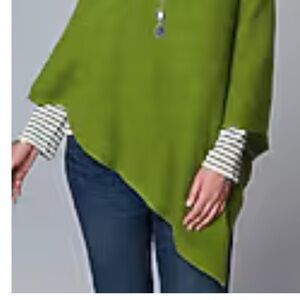 J. Jill Asymmetrical Poncho